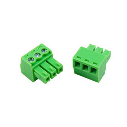 3 Pin 3.81mm Dişi Geçmeli Yeşil Klemens