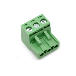 3 Pin 5.08mm Dişi Geçmeli Yeşil Klemens