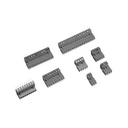 3 Pin 5.08mm Dişi Geçmeli Gri Klemens