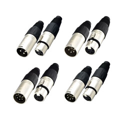 3 Pin Canon / XLR Jak Kablo Tipi (Takım) - Thumbnail