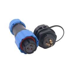 3 Pin IP68 17mm Su Geçirmez Konnektör Takım