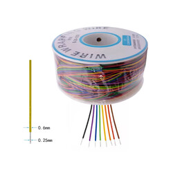 30AWG 250 Metre 8 Renkli Kablo Sarma Teli - Thumbnail