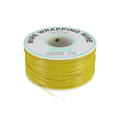 DirencNet - 30AWG 250 Metre Sarı Kablo Sarma Teli