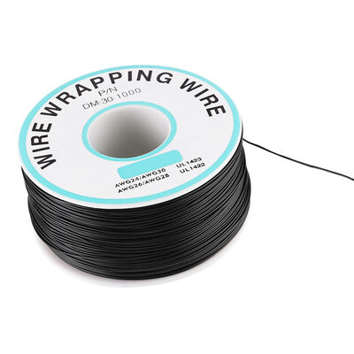 DirencNet - 30AWG 250 Metre Siyah Kablo Sarma Teli