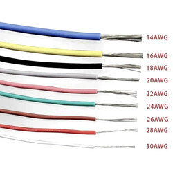 30AWG 5x10 Metre Çok Telli Montaj Kablo Seti - Thumbnail