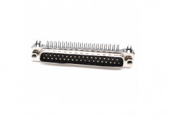 37 Pin Erkek D-Sub Konnektör - 90C / 90 Derece