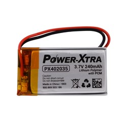 3.7V 240 mAh Li-Polymer Pil