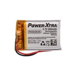 3.7V 400mAh Li-Polymer Pil
