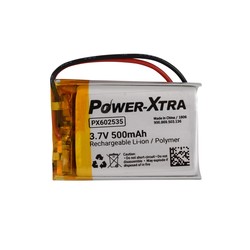 3.7V 500 mAh Li-Polymer Pil