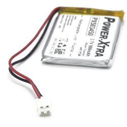 3.7V 900 mAh Li-Polymer Pil - Soketli - Thumbnail