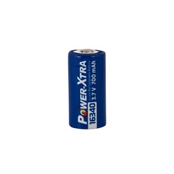 3.7V Li-ion 16340 700 Mah Şarjlı Pil