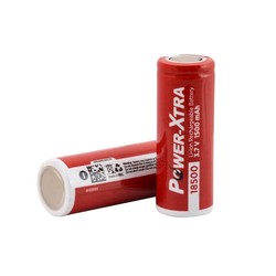 3.7V Li-ion 18500 - 1500 Mah Şarjlı Pil