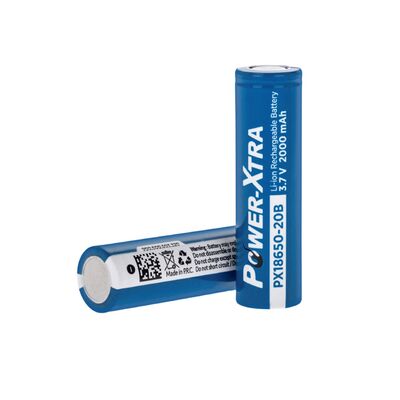 Power-Xtra - 3.7V Li-ion 2000 Mah Şarjlı Pil - Devresiz