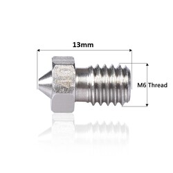 3D Printer Paslanmaz Çelik Uç 1.75/0.5mm - Thumbnail