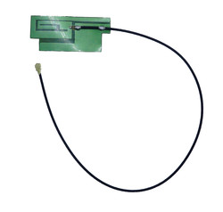 Adhesive Thin Gsm / Quad-Band Antenna (Long cable - 3dBi uFL) - Thumbnail