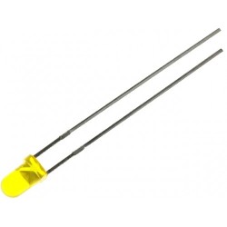 3mm Yellow Led-600-800 mcd