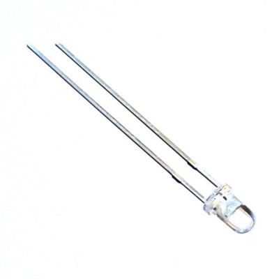 HQG - 3mm Şeffaf Sarı Led - 4000-5000 mcd