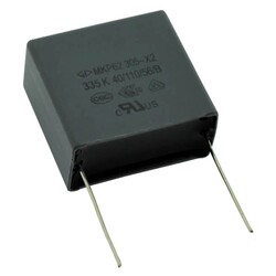 3.3uF 305VAC Polyester Capacitor 27.5mm 32x30x16mm - Thumbnail