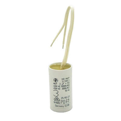Kemet - 3uF 400VAC Motor Kondansatör Kablolu %5