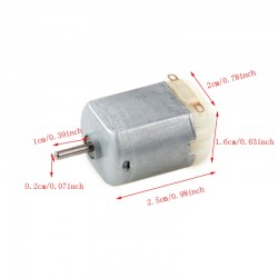 3V-6V Toy DC Motor - Thumbnail