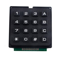 4x4 Telefon Stili Matrix Keypad