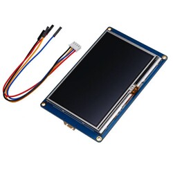 4.3 Inch Nextion HMI Smart Touch TFT Lcd Display - 16MB Internal Memory - Thumbnail