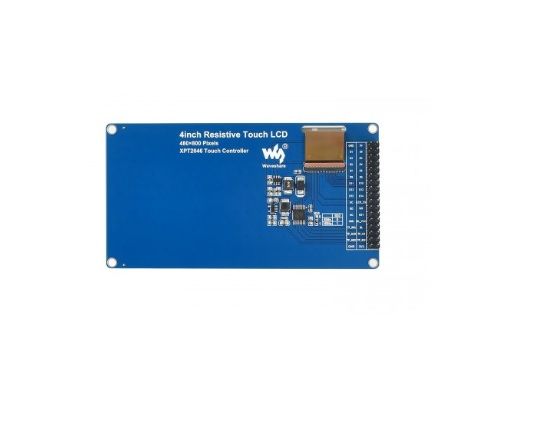 4 inç Rezistif Dokunmatik LCD 480 × 800 - 8080 Paralel Arayüz