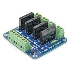 5V-4 Channel Solid State Relay Card (5V 2A) (Compatible with Development Boards)