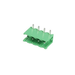 4 Pin 5.08mm 90C Erkek Geçmeli Yeşil Klemens