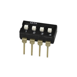 4 Pin Integrated Type Dip Switch