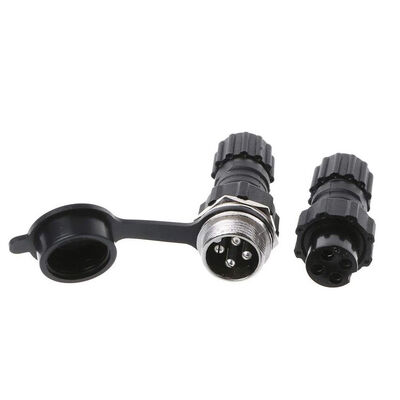 CNMAWAY - 4-Pin Su Geçirmez Mike Konnektör Takım GX-16