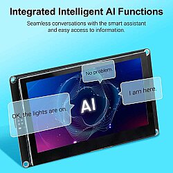 4.3 Inch HMI ESP32-S3 Wi-Fi Yapay Zeka Destekli 800x480 IPS Kapasitif Dokunmatik Ekran - 4