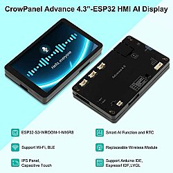 4.3 Inch HMI ESP32-S3 Wi-Fi Yapay Zeka Destekli 800x480 IPS Kapasitif Dokunmatik Ekran - 7