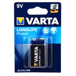 Longlife Power 9V 1'li Pil - Thumbnail