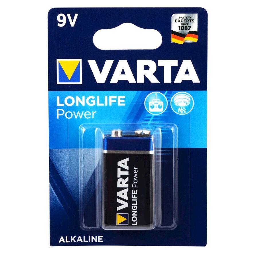 Longlife Power 9V 1'li Pil