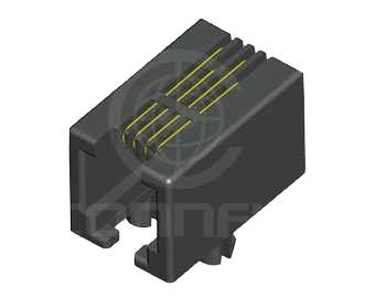 Connfly - 4P4C Plastik Dişi Pcb Konnektör