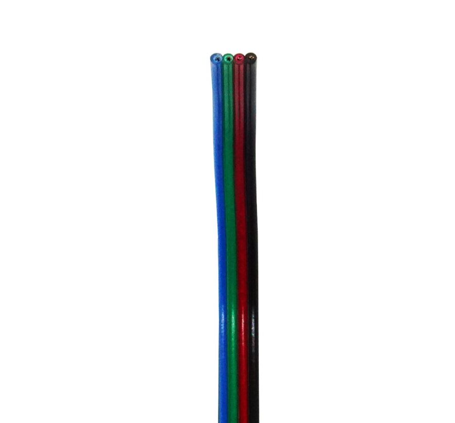 4lü Bitişik Kablo 4 Pin - 1 Metre