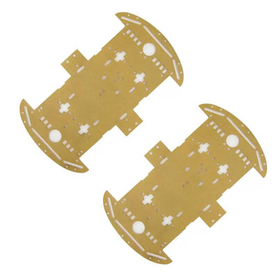 DirencNet - 4WD Robot Araba Platformu Pleksi Seti - 2li Pleksi Plaka