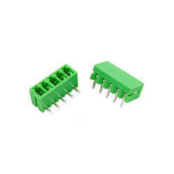 5 Pin 3.81mm 90° Erkek Geçmeli Yeşil Klemens