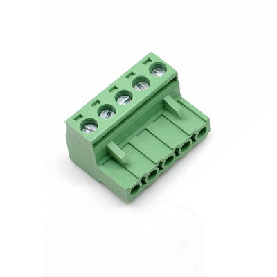 Kaifeng / Jinkai - 5 Pin 5.08mm Dişi Geçmeli Yeşil Klemens