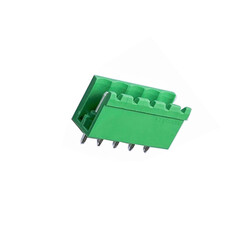 5 Pin 5.08mm 180C Erkek Geçmeli Yeşil Klemens