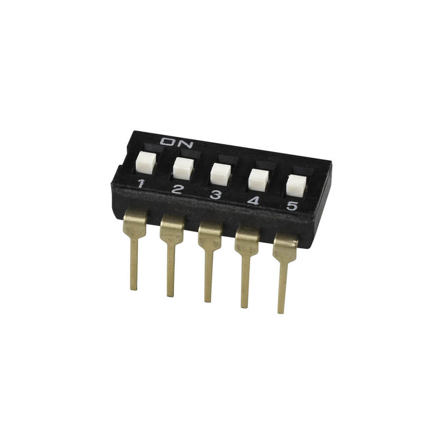  5 Pin Entegre Tipi Dip Switch