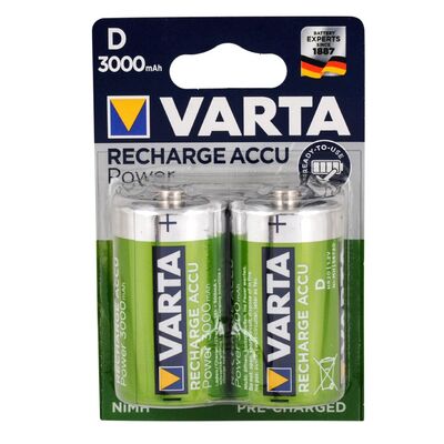 Varta - Accu 2'li Büyük Pil - D 3000mAh