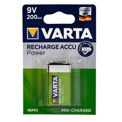 9V 1'li Pil - E 200mAh