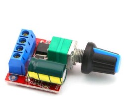 5A 90W 12V DC Motor Speed Control Card - Thumbnail