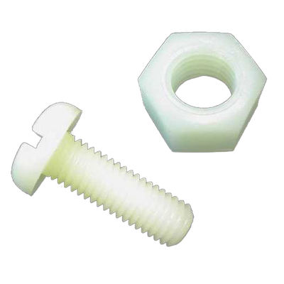 DirencNet - 5mm Plastik M3 Vida Somun Takımı - Beyaz