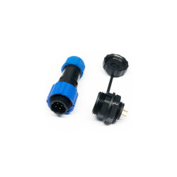 6 Pin IP68 16mm Su Geçirmez Konnektör Takım