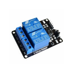 5V 2 Channel Relay Board (Compatible with Development Boards) - Thumbnail