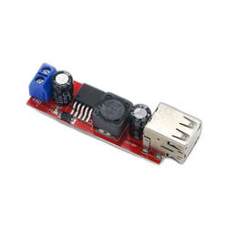 5V 3A DC DC Buck Çift USB Voltaj Dönüştürücü Modülü - Thumbnail