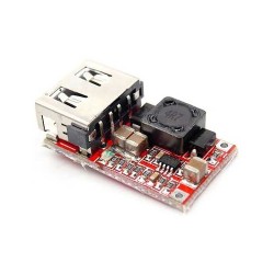 6V ~ 24V Input - 5V Output 3A DC DC Converter - USB Power Module - Thumbnail